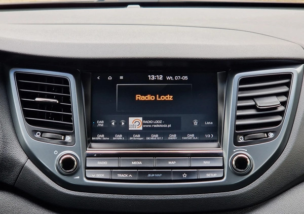 Hyundai Tucson cena 82900 przebieg: 98000, rok produkcji 2019 z Jasień małe 742